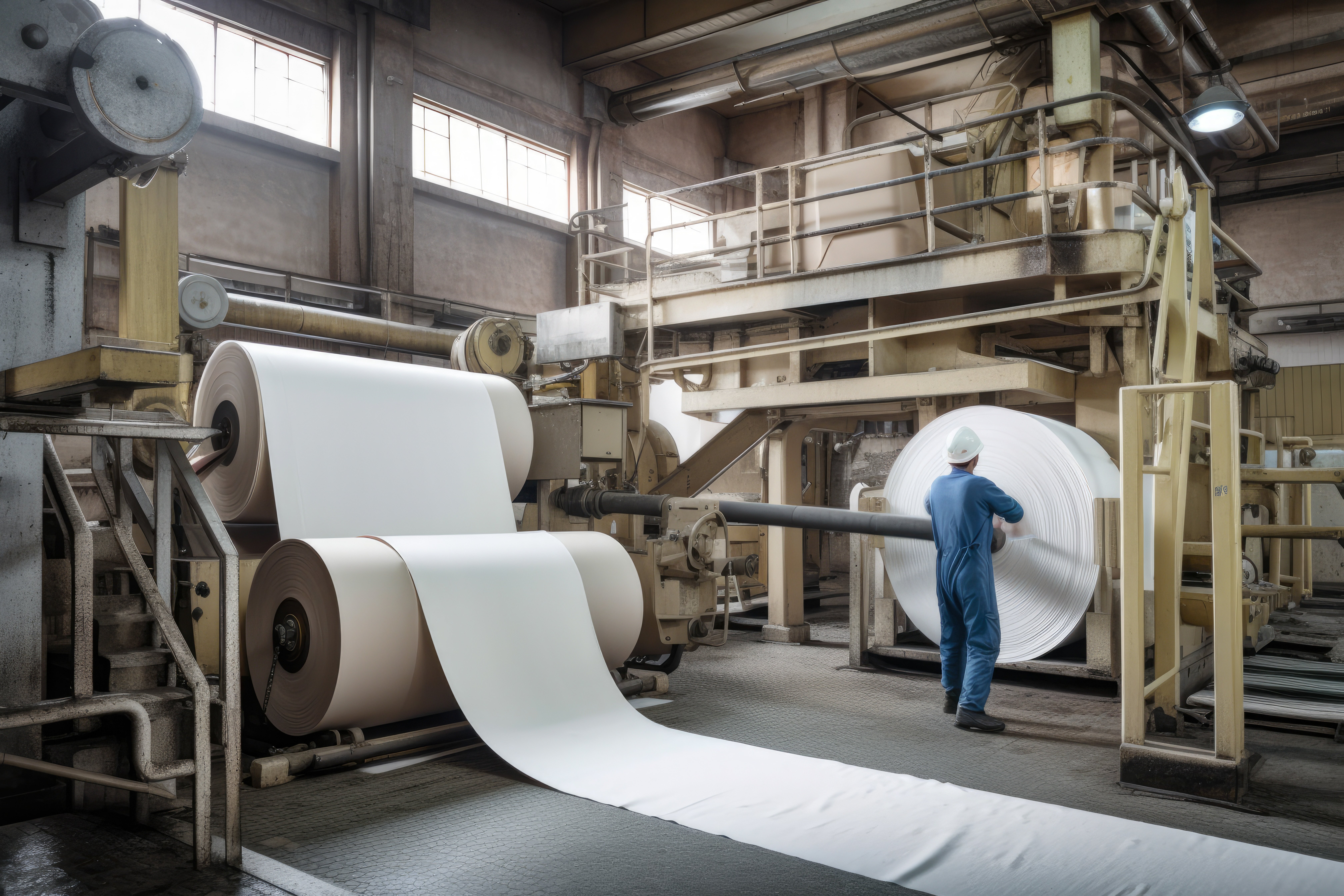 fabrica-papel-trabajadores-que-operan-maquinaria-fabricar-productos-papel